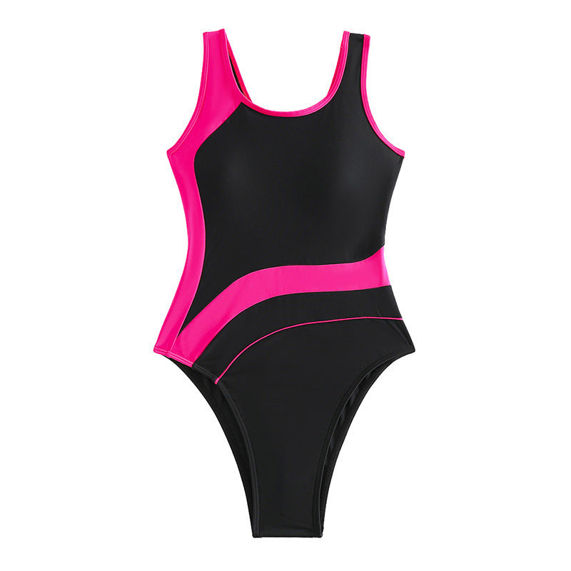 Women's High-grade Solid Color Sports Jumpsuit